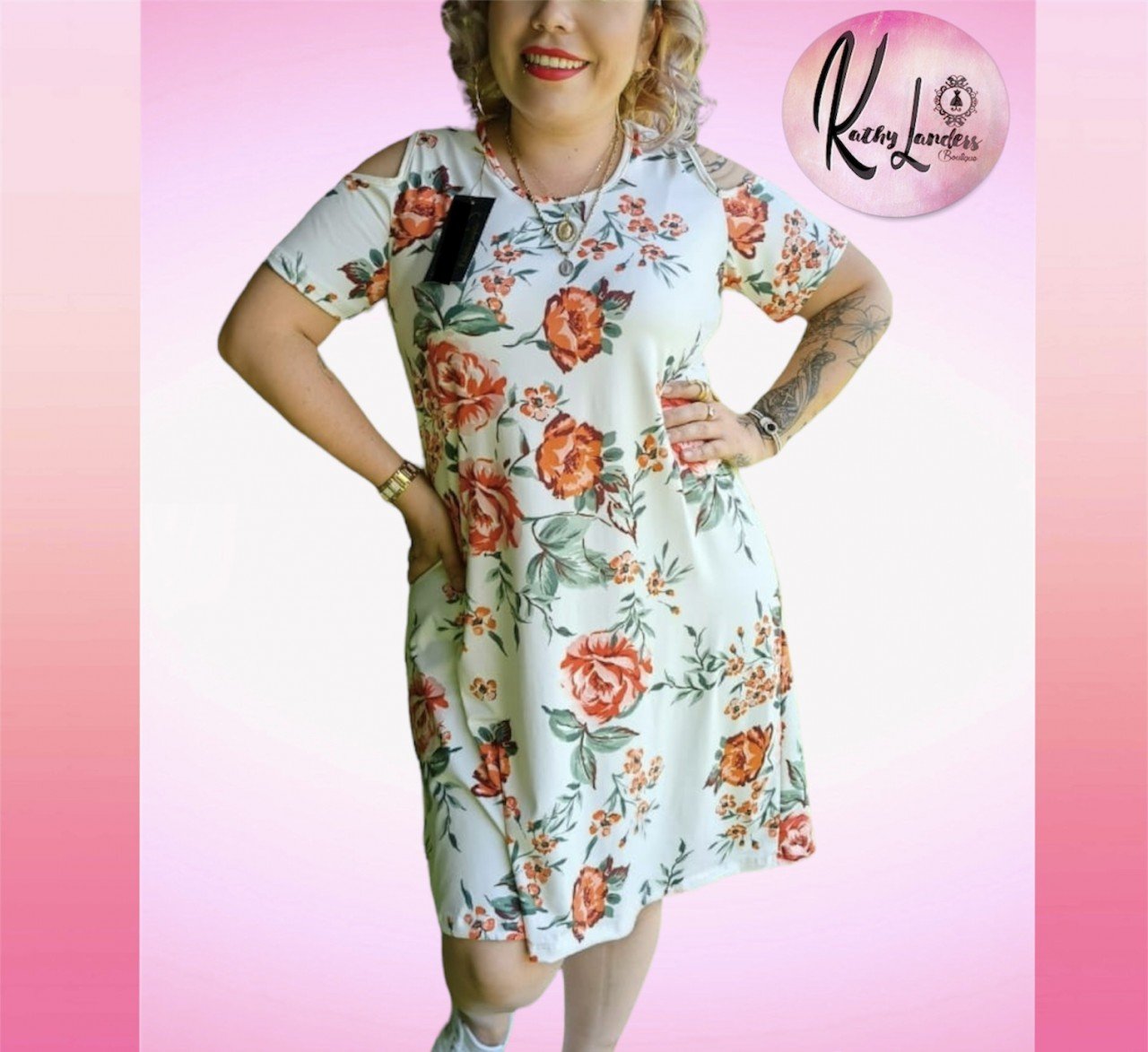 VESTIDO BRUSH ESTAMPADO