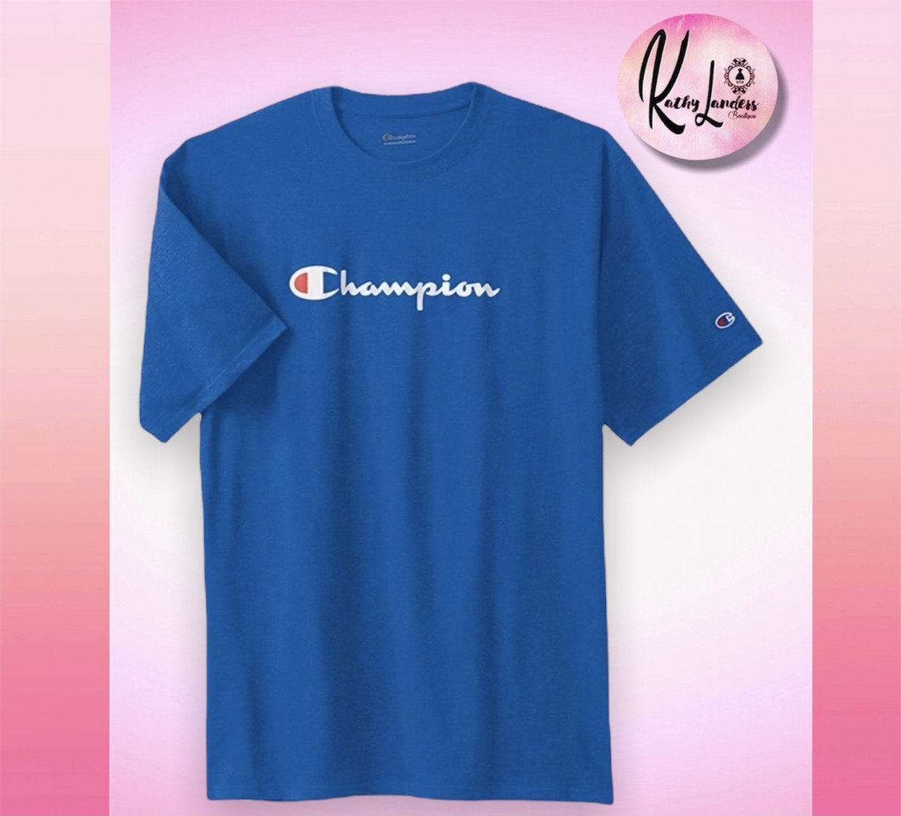 PLAYERA DEPORTIVA CHAMPION AZUL