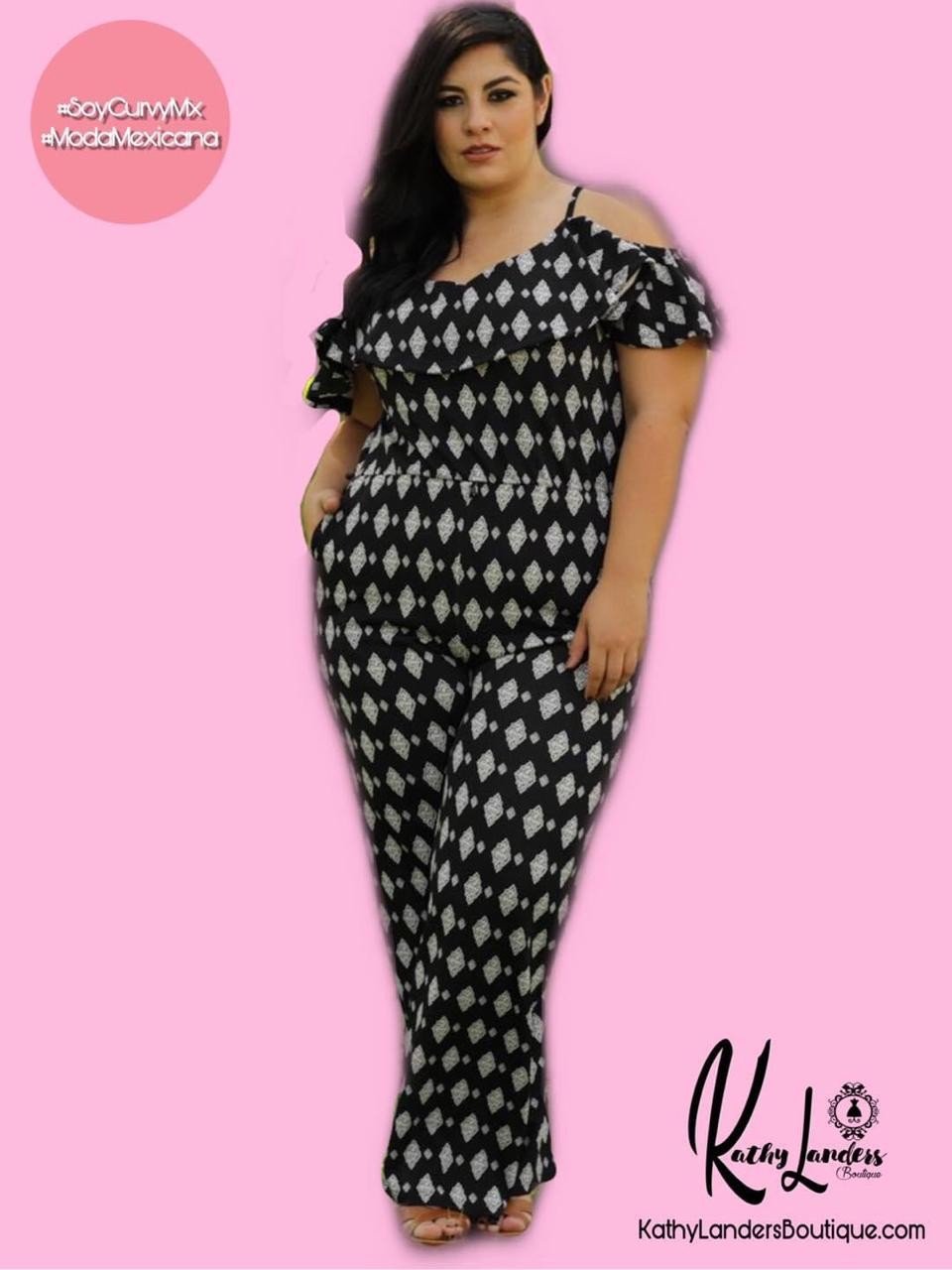 PALAZZO TRIBAL OFF SHOULDER