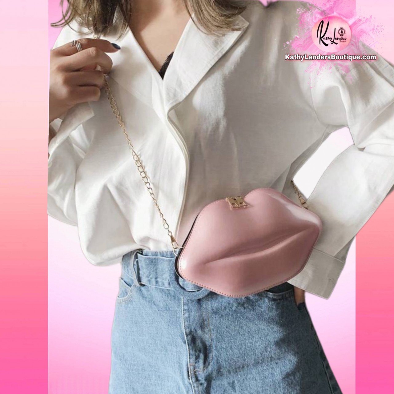 BOLSA LABIOS ROSA