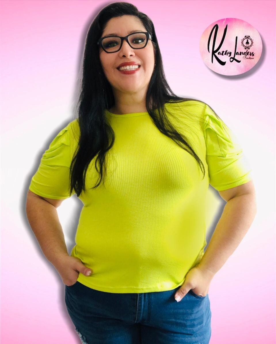 BLUSA FLUORESCENTE